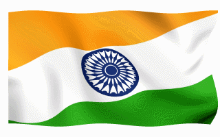 Indian Flag Animated Pictures 2017 White Background - Animated Gif Images -  GIFs Center