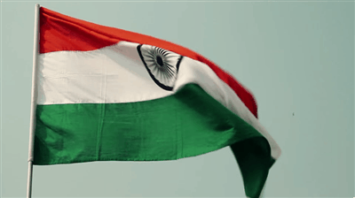Flying Indian Flag Animation - Animated Gif Images - GIFs Center