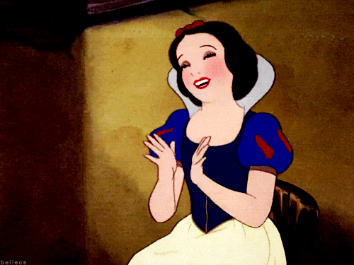 Snow White Clapping Best Cartoon Reaction Gifs 2017 - Animated Gif Images -  GIFs Center