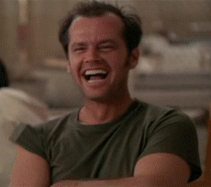 Jack Nicholson Weird Laughing Funny Gif Animated Gif Images GIFs Center