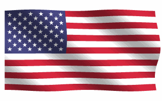 waving American Flag GIF free download